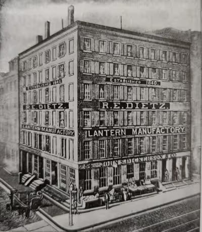 Dietz factory in New York