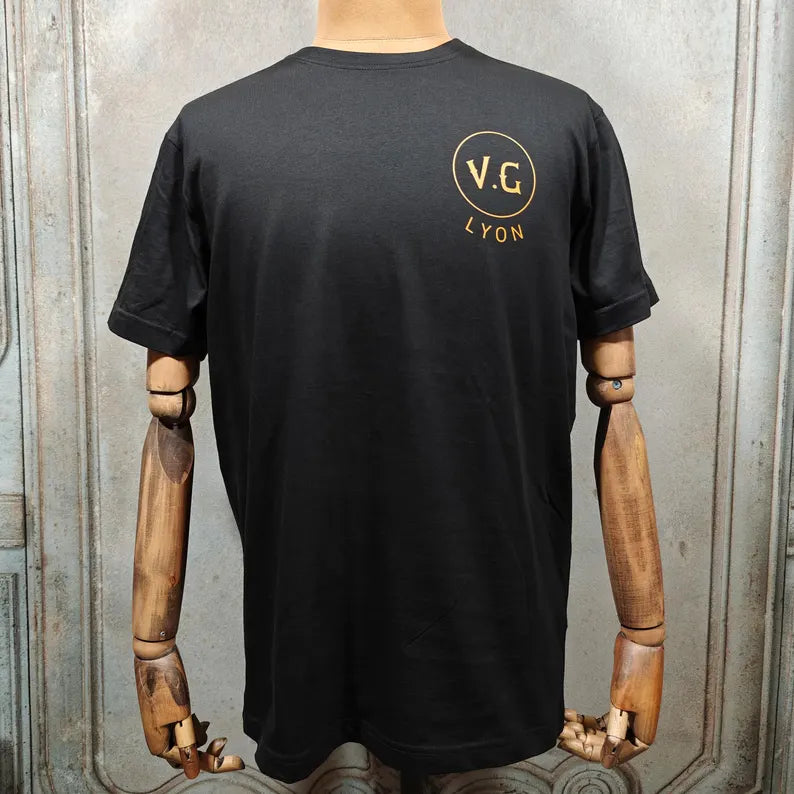Valentini & Genin T-Shirt — Vintage Storm Lamp Design with 1921 Patent