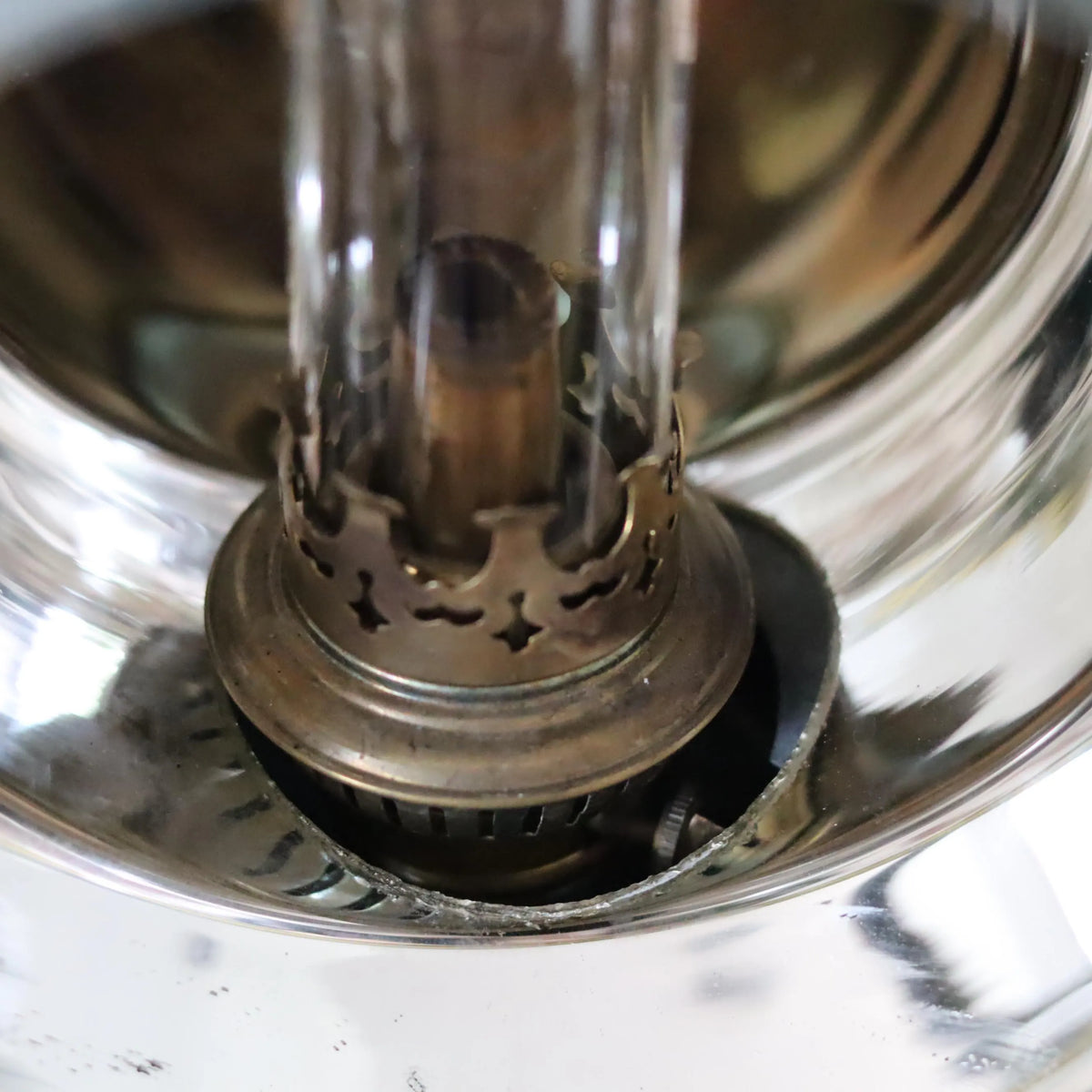 Unique Vintage Train Lantern – A. Sartorius Wuppertal (1975) hand-painted oil lamp detail with metal craftsmanship