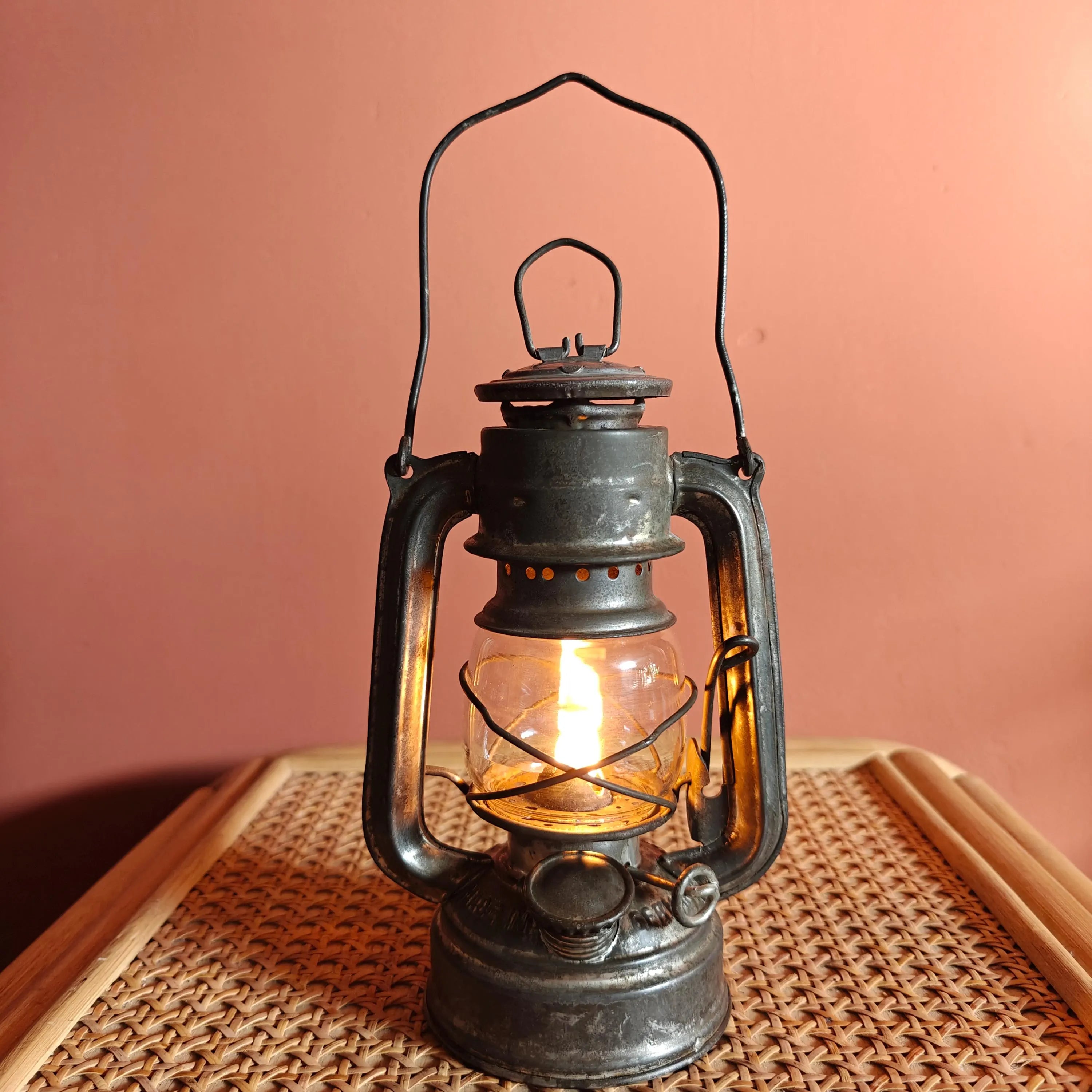 Vintage Storm Lantern – Frowo No. 50 (1950s–1970s) Made in Germany