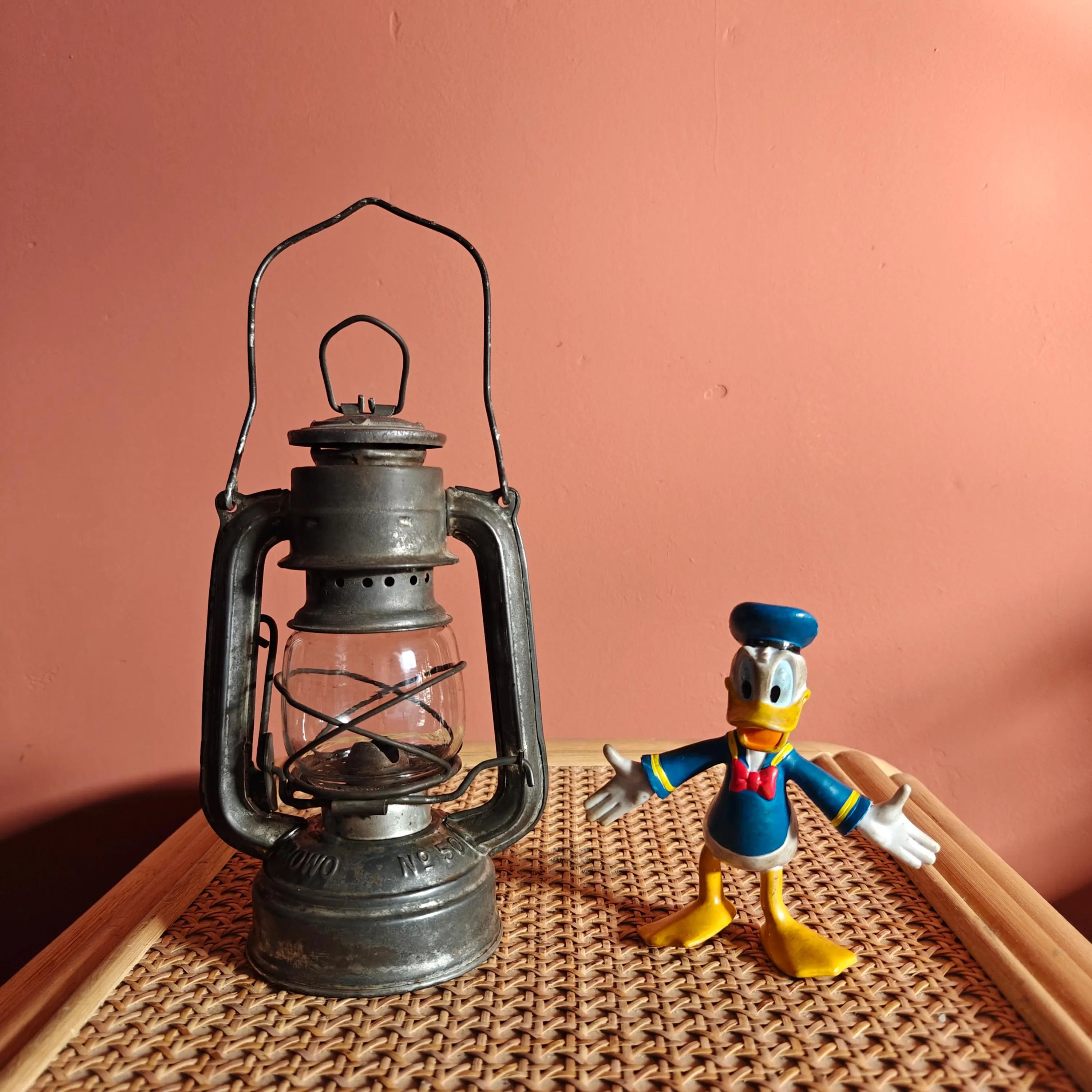 Vintage Storm Lantern – Frowo No. 50 (1950s–1970s) Made in Germany