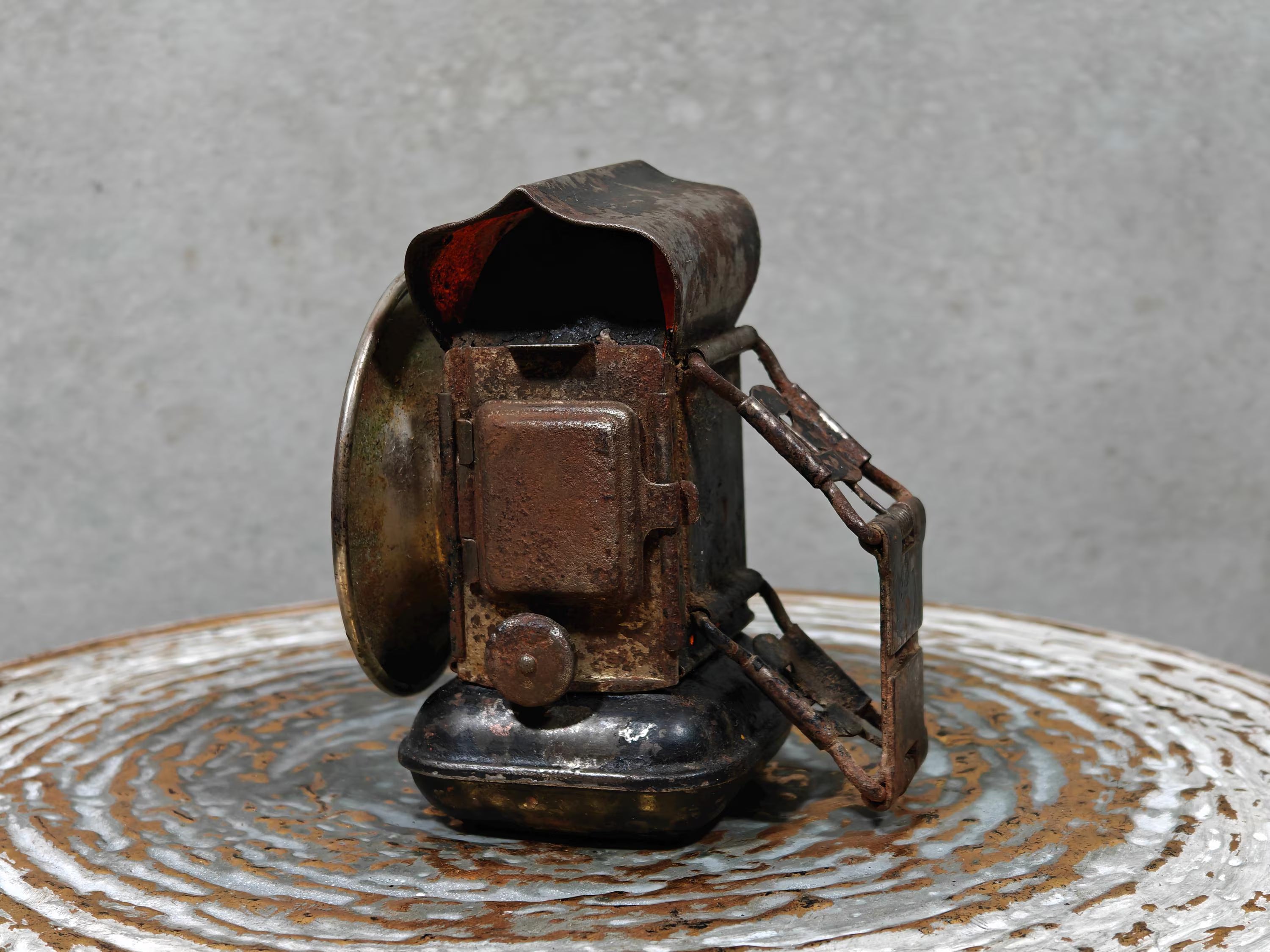 Rare Vintage Luxor Bicycle Oil Lamp – French La Coursière Model (1920s–1930s)